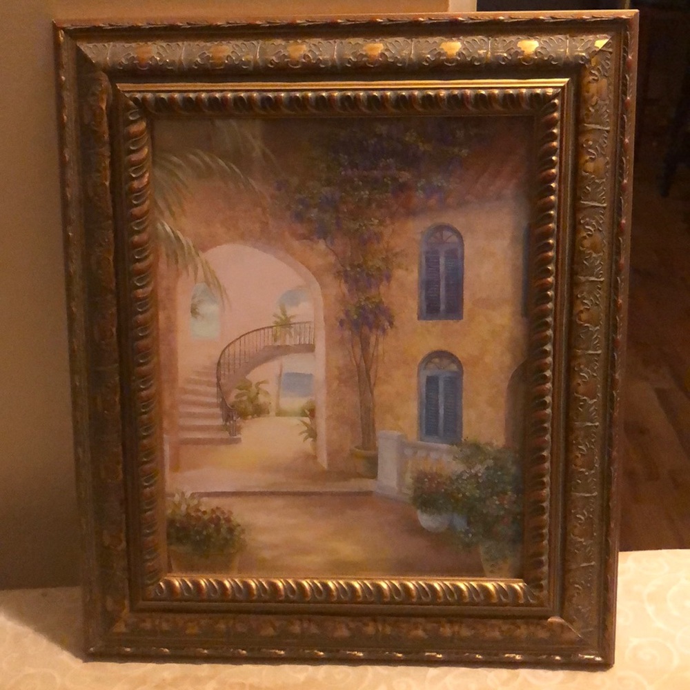 Framed artwork